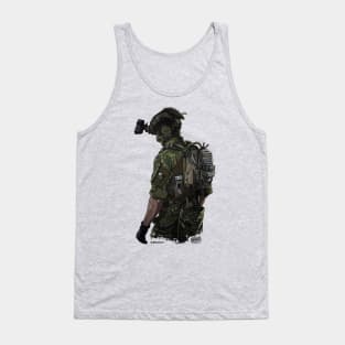 Special Ops Military soldier Tank Top